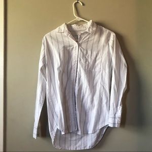 Striped button up